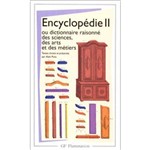 Encyclopedie ou Dictionnaire Raisonne Des Sciences