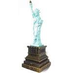 Enfeite Estatua da Liberdade Metal Replica Estados Unidos Ny