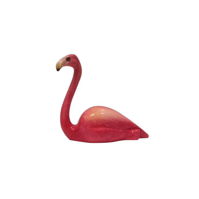 Enfeite Flamingo em Resina