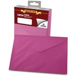 Envelope Carta Colorido Pink 80g 114x162mm Romitec Cx.c/50