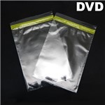 Envelope Plástico para DVD com Aba Adesivada 100 Unidades