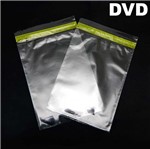 Envelope Plástico para DVD com Aba Adesivada Vitrine