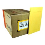 Envelope Saco Amarelo 110x170 Mm Sko 17 Caixa 250 Und