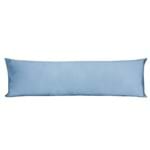 Enxovais Cama Adulto Casal Padrao Fronha Altenburg -Unique Body Pillow Azul