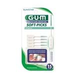 Escova de Dente Gum Interdental Soft Picks Original com 15 Unidade