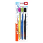 Escova Dental Colgate Elmex Soft com 3 Unidades