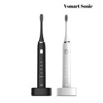 Escova Dental Elétrica Recarregável Vsmart Sonic Essencial 5 Modos de Limpeza Branca