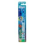 Escova Dental Infantil Gum Dory Timer Light 3+ Suave Macia Cores e Personagens Sortidos com 1 Unidade