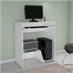 Escrivaninha Mesa para Computador Iris Candian Branco - Jcm Movelaria