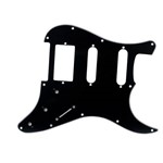 Escudo para Guitarra Dolphin Preto 2S 1H