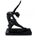 Escultura em Resina Bailarina Arabesque 53cmx43cmx17cm