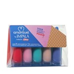 Esmalte Amorável Lollipop Kit com 5 Unidades