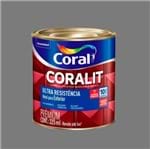 Esmalte Coralit Ultra Resistência 225ml Cinza Médio