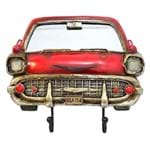 Espelho com Ganchos Bel Air Chevrolet Vermelho 1953 Oldway