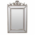 Espelho com Moldura Classica Retangular Luiz XV