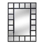 Espelho de Parede Black Modern 85cm Concepts Life