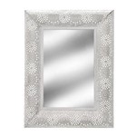 Espelho de Parede com Moldura Branca 42cm Espressione