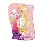 Espelho Interruptor Startec Barbie Romantica