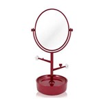 Espelho Jacki Design de Mesa para Jóias Awa17205-Vm Vermelho