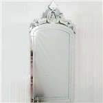 Espelho Veneziano com Moldura de Peças Sobrepostas 120x55cm