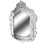 Espelho Veneziano Grande Cristalino com Peças Bisotadas