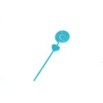 Espiral Plástico Russo Art 250 Peças Cor: Azul Bebê