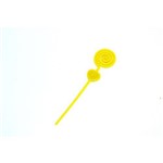 Espiral Plástico Russo Art 500 Peças -Cor: Amarelo