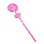 Espiral Plástico Russo Art 500 Peças Cor: Rosa Pink