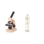 Esqueleto 85 Cm + Microscópio Monocular