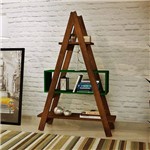Estante Escada Decor Isadora Design Verde Folha
