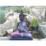 Estátua Buda Hindu Meditando + Incenso