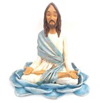 Estátua Jesus Cristo Meditando (18cm)