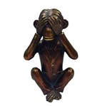 Estatueta Macaco Cego