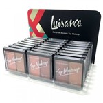 Estojo de Blushes Top Makeup Luisance - Caixa com 24