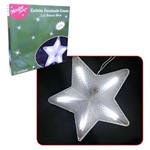 Estrela Iluminada com Led Branca 40cm 127v