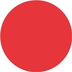 Etiqueta Redonda Vermelha 15mm. C/210 Etiquetas Grespan