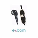 Exbom Ef-600mv Fone de Ouvido com Microfone Controle para Atender Chamadas