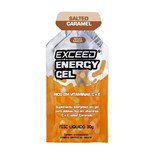 Exceed Energy Salted Gel Caixa com 10 Uni- Caramel