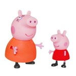 Famí­Lia Peppa Pig Peppa e Mamãe Pig - Estrela