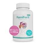 FamiFerti - Vitamina para Engravidar - 60 Cápsulas à 500mg