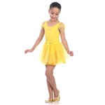 Fantasia Bailarina Amarela Infantil