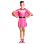Fantasia Barbie Super Princesa Pop