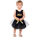 Fantasia Batgirl Bebê Dress - Up 0 a 1 Ano - P 0 - 1