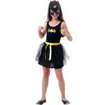 Fantasia Batgirl Infantil Dress Up Liga da Justiça