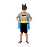 Fantasia Batman Infantil Curto - os Bravos e Destemidos