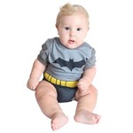 Fantasia Body Batman Baby GG 12 Meses