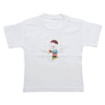 Fantasia Camiseta de Boneco de Neve - Natal - Quimera Kids