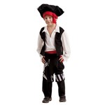 Fantasia Capitao Pirata 5 a 6 Anos (M)