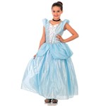 Fantasia Cinderela Disney Infantil Luxo P