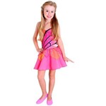 Fantasia da Barbie Butterfly Infantil Pop - G 9 - 12